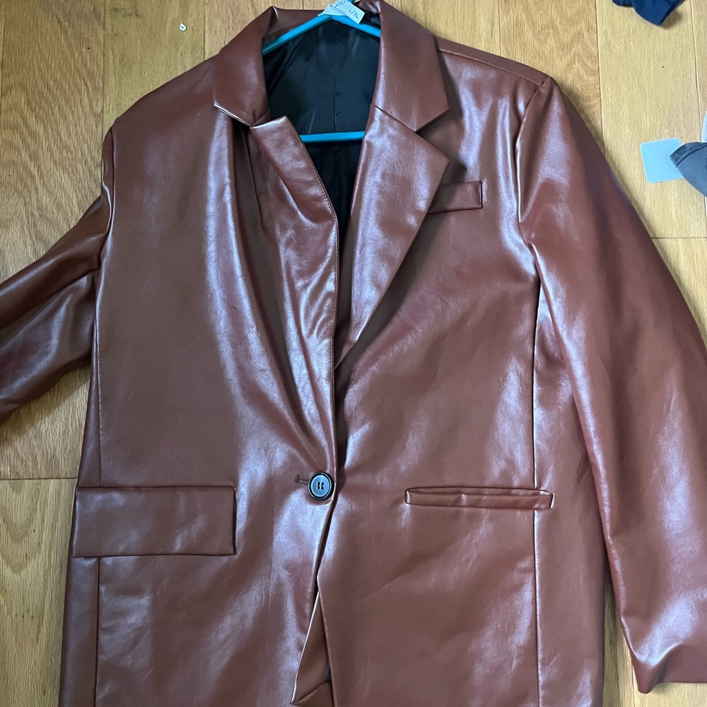 Princess polly leather jacket size L/XL